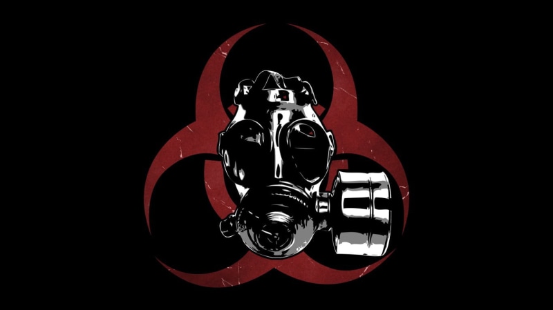technology, studio shot, still life, close-up, cut out, mask - disguise, mask, spooky, horror, 720P, no people, celebration, red, skull, gas masks, creativity
