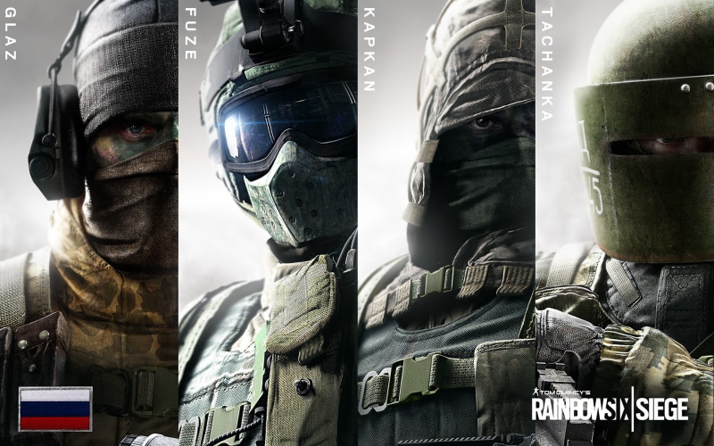 Video Game, Kapkan (Tom Clancys Rainbow Six: Siege), Tom Clancys Rainbow Six: Siege, Tachanka (Tom Clancys Rainbow Six: Siege), Glaz (Tom Clancys Rainbow Six: Siege)