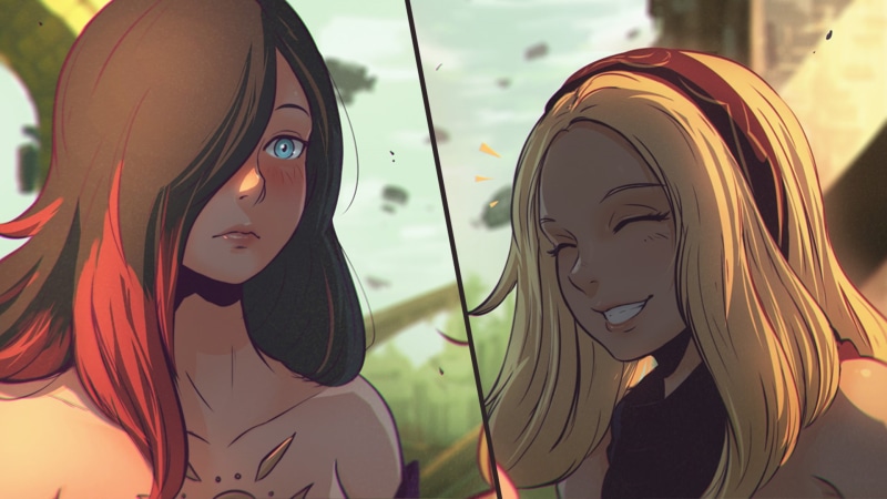 1080P, Kitten (Gravity Daze), Raven (character), Gravity Rush, Koyorin