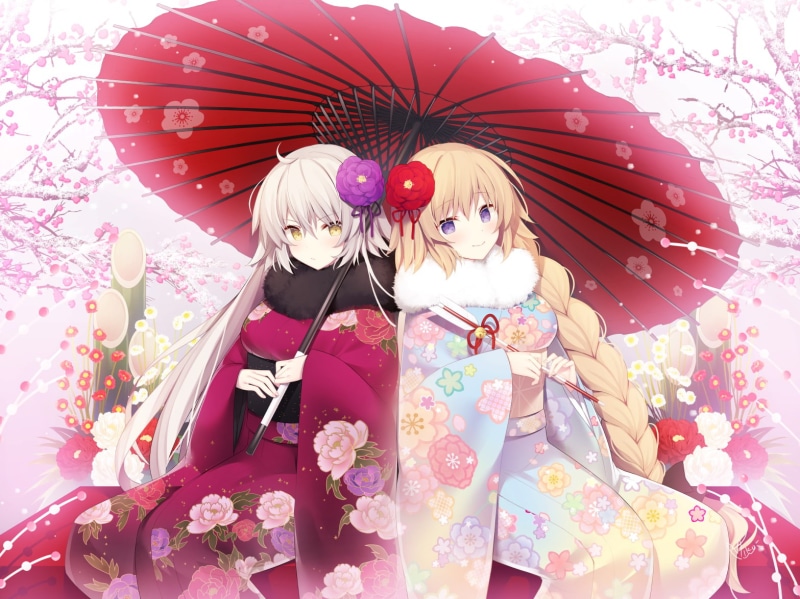 Fate/Grand Order, anime girls, Jeanne (Alter) (Fate/Grand Order), anime, 720P, Jeanne dArc (Fate)