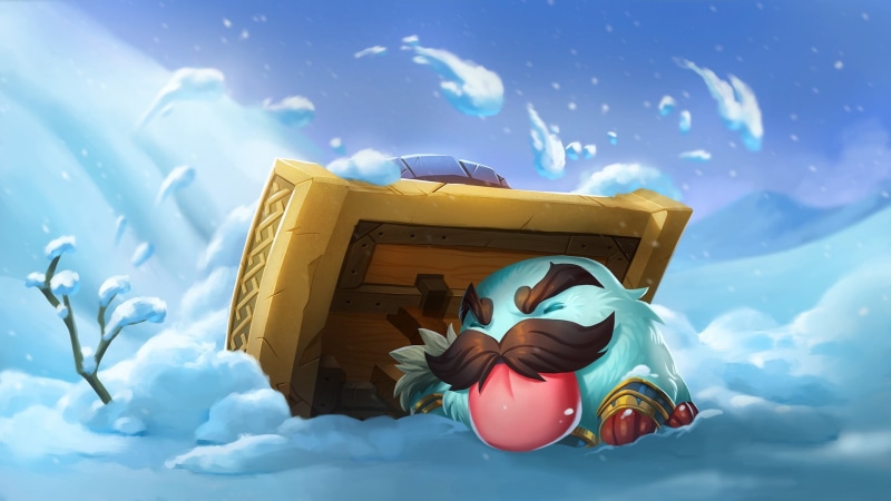 tranquil scene, 1080P, illustration, braum, water, decoration, nature, League of Legends, day, cloud - sky, low angle view, sunlight, blue, cartoon, yellow