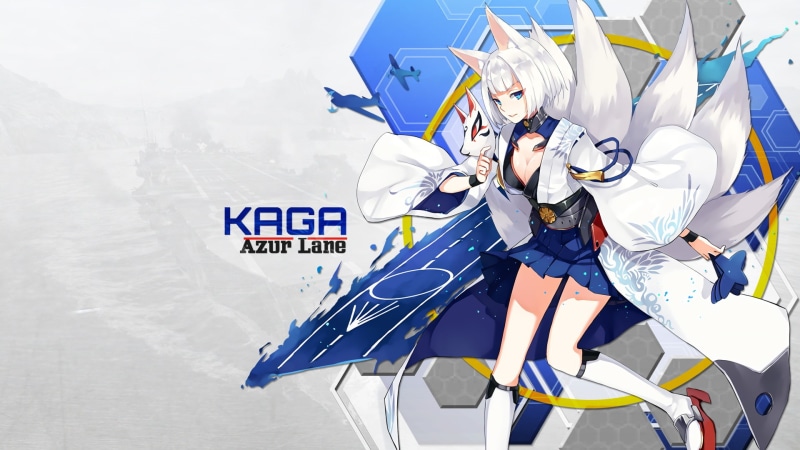 azur lane, girl, 1080P, anime, art, kaga