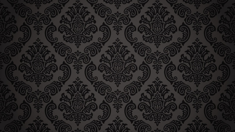 architecture and art, architecture, tile, dark background, indoors, built structure, no people, backgrounds, flooring, wall - building feature, floral