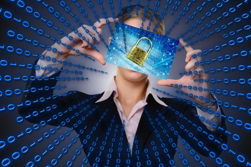 malware, network, pc, studio shot, clock, code, privacy, web, windows, blue background, one, null, blue, virus, sure, espionage, codeword, blazer, business
