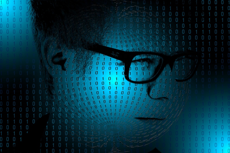 delivery, drop, security, blue, wet, close-up, programming, administrator, infected, one, social, glasses, network, social issues, trojan, water, illustration