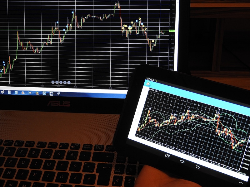 connection, finance, analysis, device screen, computer Monitor, stock Market, business, global communications, chart, wireless technology, turned, tablet