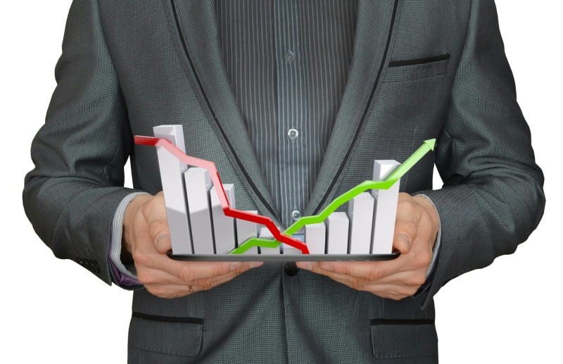 forex, suit, presenting, financial, progress, indicator, midsection, businessman, money, business person, office, increase, businessman working, stocks