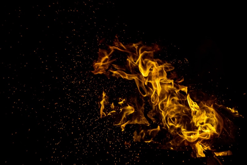 sparks, fire - Natural Phenomenon, camping, yellow, barbecue, burning, fire, background, glowing, grilling, burnt, communication, night fishing, red, sign