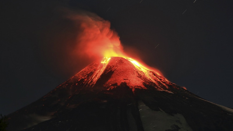 mountain peak, nature, volcan, power, fuego, mountain, volcano, volcanic crater, 1080P, no people, land, beauty in nature, environment, smoke - physical structure