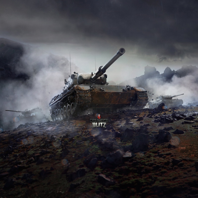 transportation, fire - Natural Phenomenon, vehicle, cannon, no people, smoke - Physical Structure, danger, tank, fighting, WoTB, weapon, sky, mode of transportation