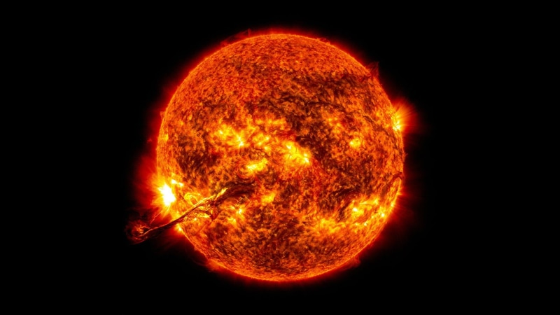ejection, 1080P, black, hd, sun, mass, cme, coronal, earth, flare, space, star, solar