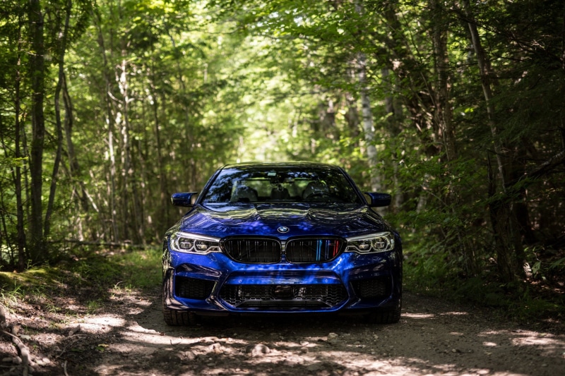 1080P, Forest, Front, Blue, BMW, F90, Sight