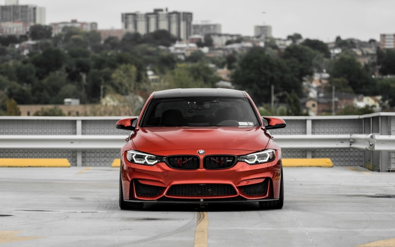 BMW, 1080P, Light, Front, Face, F80, Predator, Sight, RED