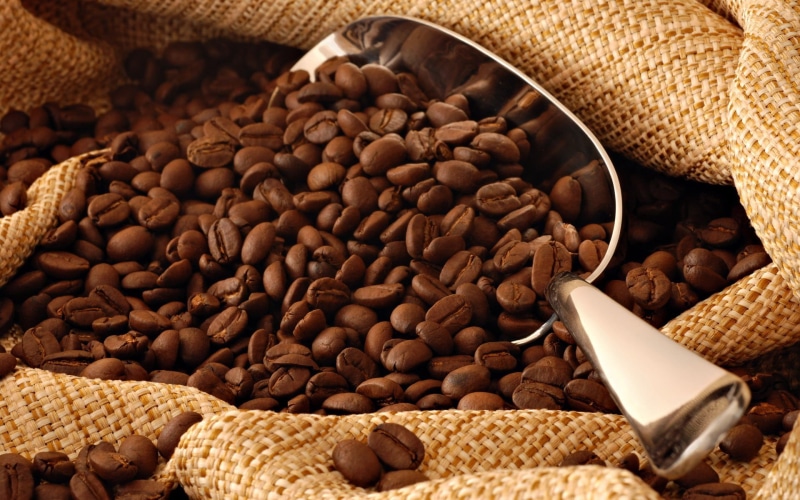 peanut - food, no people, abundance, serving scoop, sack, freshness, wellbeing, coffee, gray, caffeine, metal, variation, large group of objects, coffee - drink