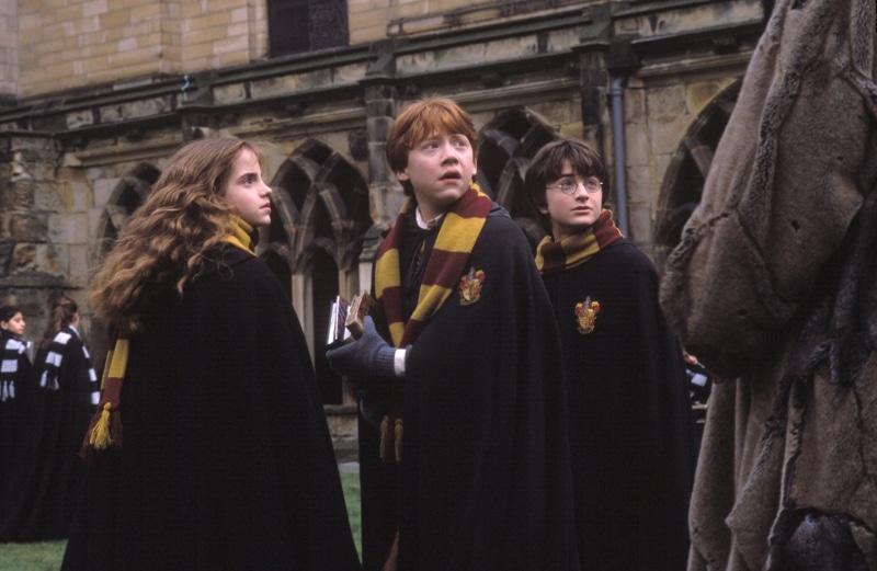 Harry Potter, Ron Weasley, Daniel Radcliffe, Rupert Grint, Harry Potter and the Chamber of Secrets, 1080P, Emma Watson, Hermione Granger