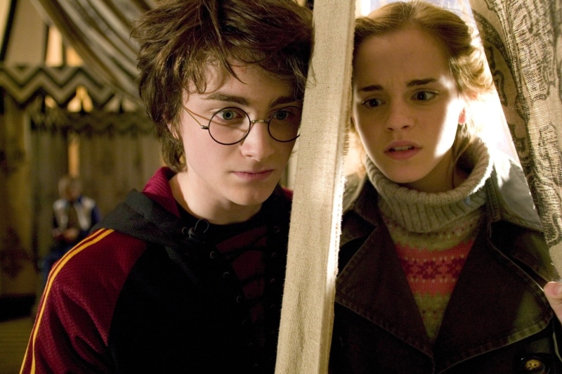 Daniel Radcliffe, Hermione Granger, Harry Potter, Emma Watson, 1080P, Harry Potter and the Goblet of Fire