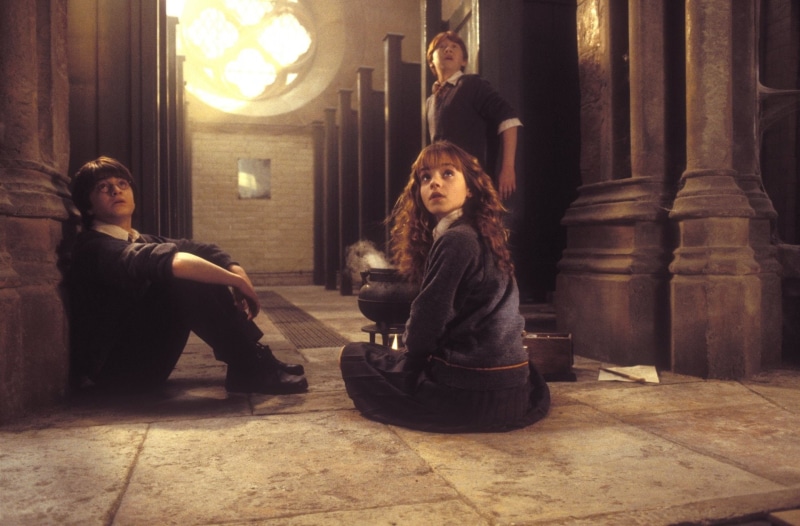 Hermione Granger, Harry Potter and the Chamber of Secrets, Harry Potter, Rupert Grint, 1080P, Daniel Radcliffe, Emma Watson, Ron Weasley