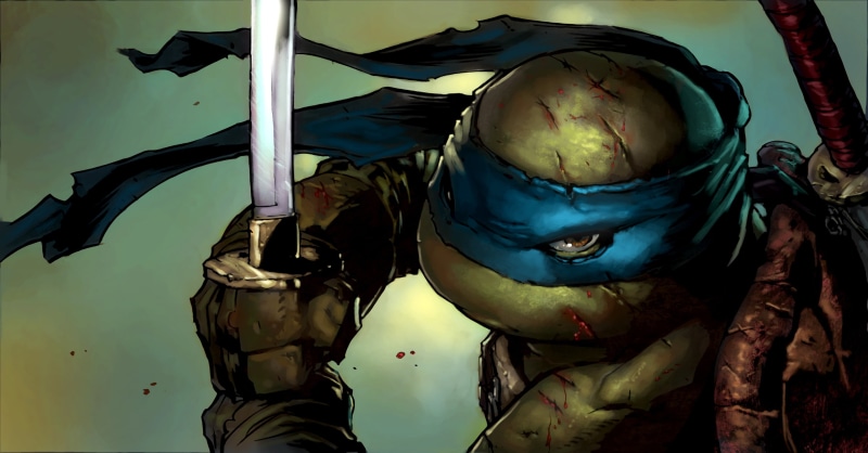 art and craft, protection, no people, reflection, creativity, sword, flag, close-up, 2K, nature, Leonardo, katana, outdoors, sky, metal, look, Teenage Mutant Ninja Turtles