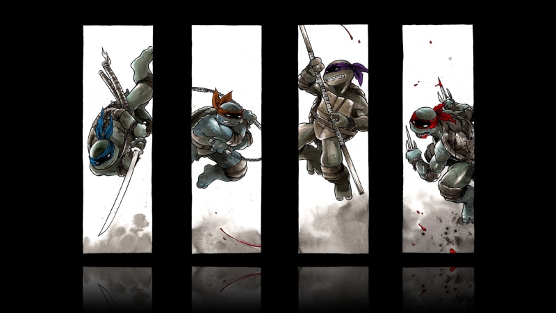 tmnt, ninja, mutant, 1080P, teenage, cartoon/comic, turtles, hd