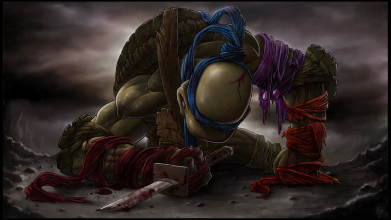 helmet, 1080P, protection, digital, sports helmet, leonardo, fantasy, men, shoe, Teenage Mutant Ninja Turtles, red, activity, tmnt, people