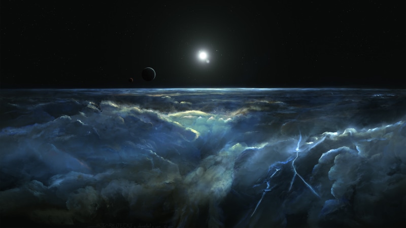 blue, space exploration, light - Natural Phenomenon, earth, awe, mystery, nebula, sun, galaxy, constellation, environment, artwork, stratosphere, exploration