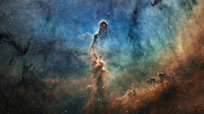 constellation, awe, Elephants Trunk Nebula, astronomy, NASA, 1080P, nature, space, dust, low angle view, outdoors, majestic, nebula, galaxy