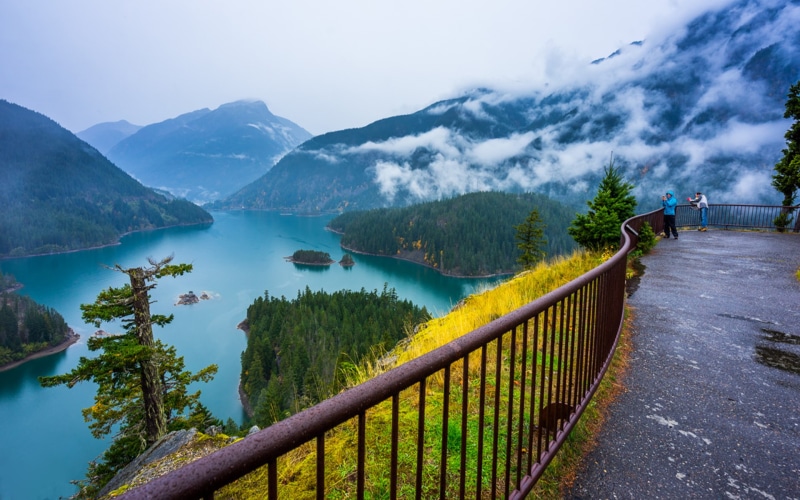 washington, park, desktop, national, pc, landscape, tablet, diablo, 1080P, north, overlook, cascades, mobile, usa, phones, hd, lake, autumn