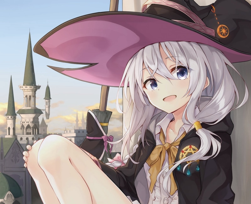 Elaina (The Journey of Elaina), Majo no Tabitabi, Anime, The Journey of Elaina, 1080P