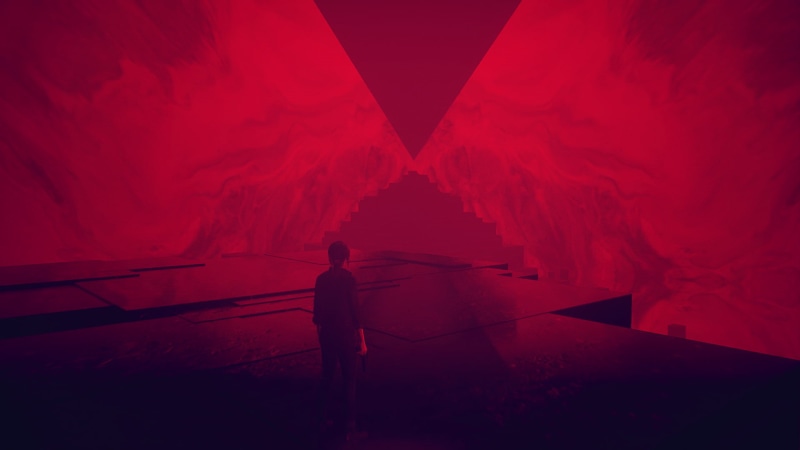 Video Game Art, pyramid, Control, video games, red, 1080P, Remedy Games, ControlGame