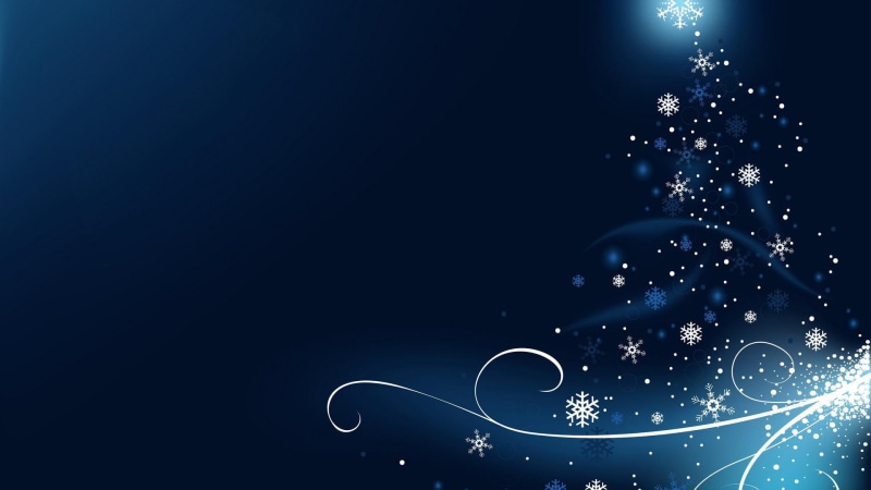 year, tree, snowflakes, christmas, new, 1080P, new year, snow, holiday, christmas tree