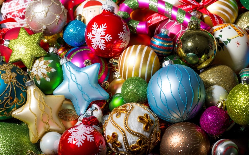 no people, Christmas ornaments , New Year, holiday - event, lot, backgrounds, decorations, christmas decoration, christmas, christmas ornament, close-up