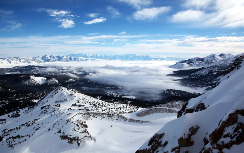 covering, snowcapped mountain, cloud - sky, mountain, tundra, day, mountain peak, mountains, filled, tranquil scene, 1080P, daytime, nature, environment