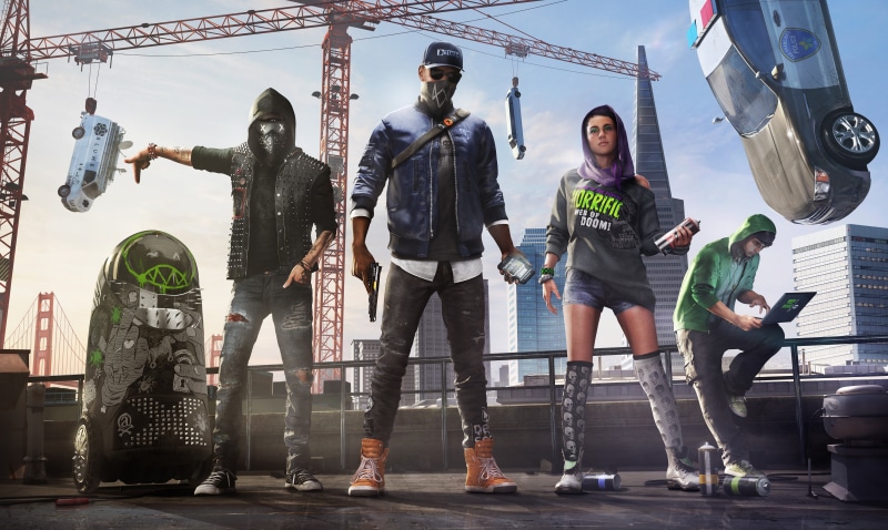 8K, 8K, Wrench Junior, Marcus, 4K, Sitara, Watch Dogs 2