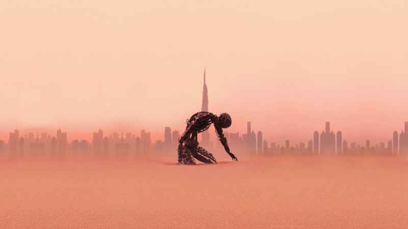 TV, Westworld, androids, 4K
