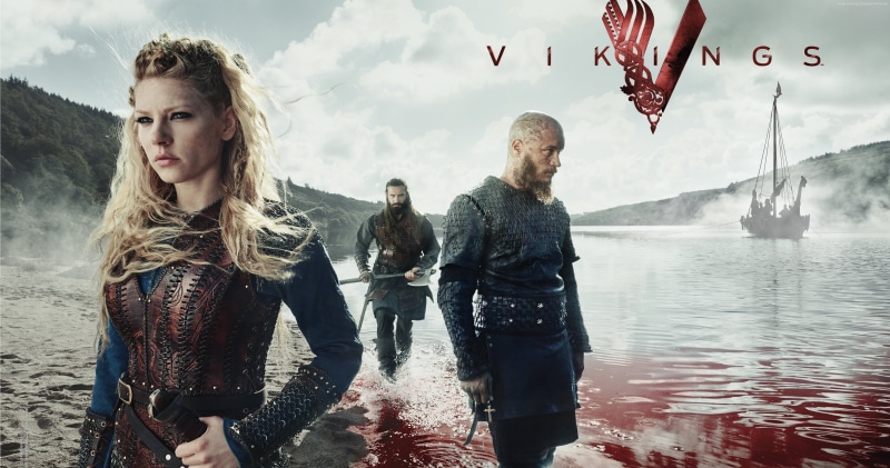 4K, Katheryn Winnick, 4K, Vikings, Travis Fimmel, season 5