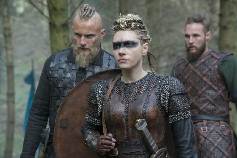 Katheryn Winnick, 4K, Vikings, Travis Fimmel, Lagertha, 5K, 8K, season 5