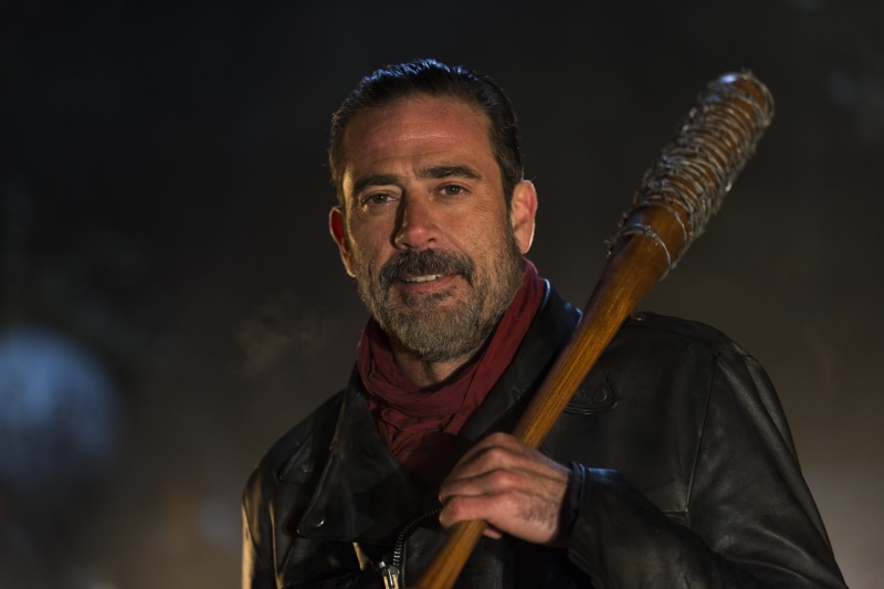 Jeffrey Dean Morgan, TV Show, Negan (The Walking Dead), 5K, The Walking Dead