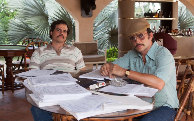 Narcos, TV Series, 5K, Wagner Moura, Raúl Méndez, Pablo Escobar