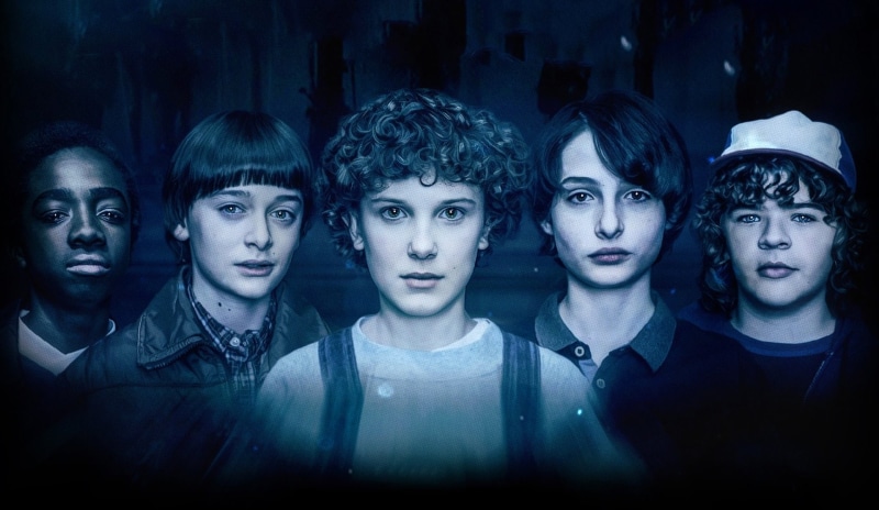 Mike Wheeler, Finn Wolfhard, TV Show, Lucas Sinclair, Dustin Henderson, Gaten Matarazzo, Will Byers, Millie Bobby Brown, Noah Schnapp, Caleb McLaughlin