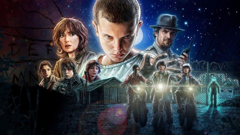 Millie Bobby Brown, Steve Harrington, Caleb McLaughlin, Charlie Heaton, Stranger Things, Gaten Matarazzo, Jonathan Byers, Dustin Henderson, Noah Schnapp