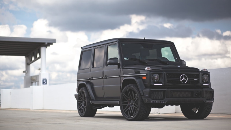 Mercedes-Benz G63, Vehicle, Mercedes-Benz, Black Car, SUV, 1080P, Mercedes-Benz G-Class, Car