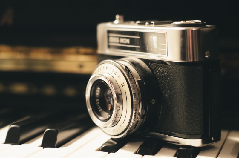 music, Nikon, focus on foreground, photography themes, single object, digital camera, arts culture and entertainment, retro styled, old, technology, 4K