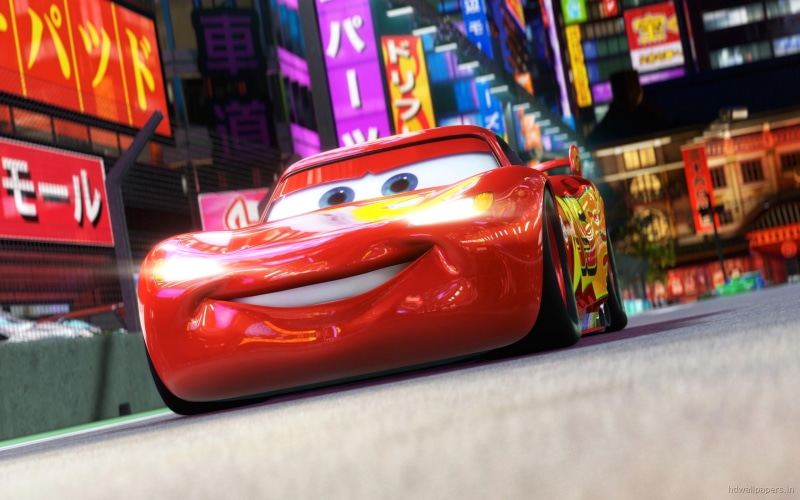 2K, pixars movies, cars, movie, mcqueen, lightning