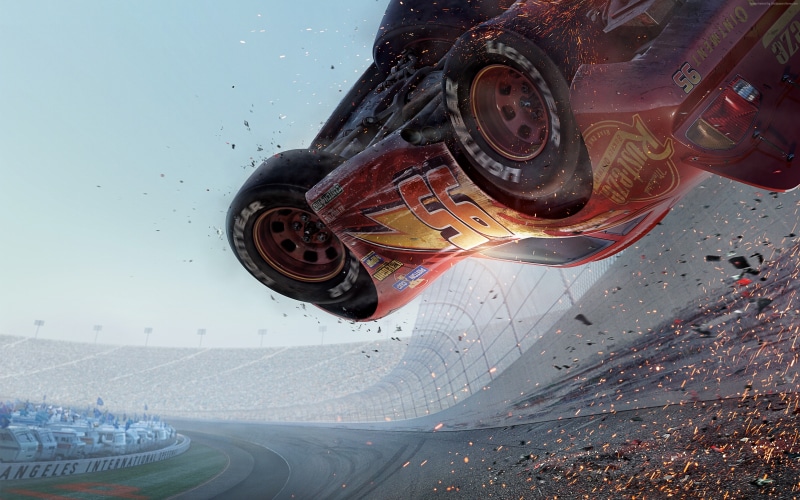 4K, Cars 3, Lightning McQueen, poster, 4k