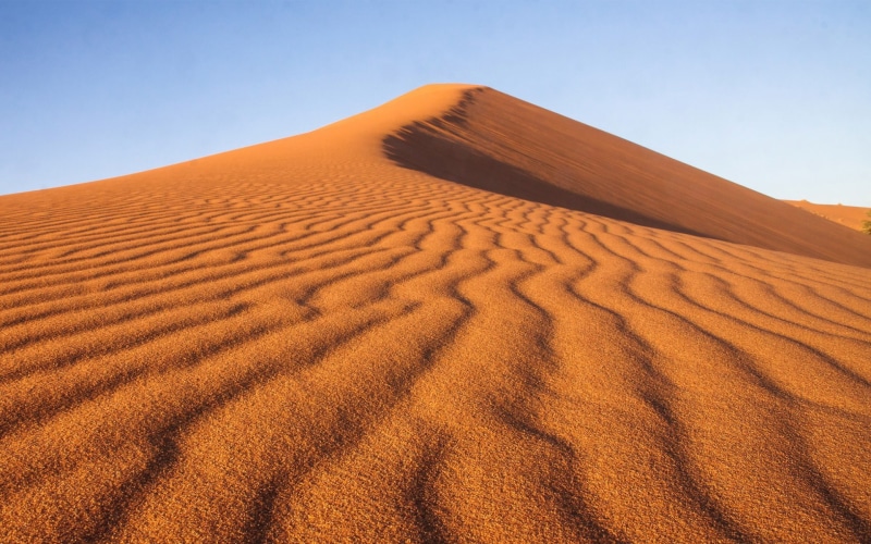 desert, landscape, sky, nature, sand, 1080P, yellow, dune