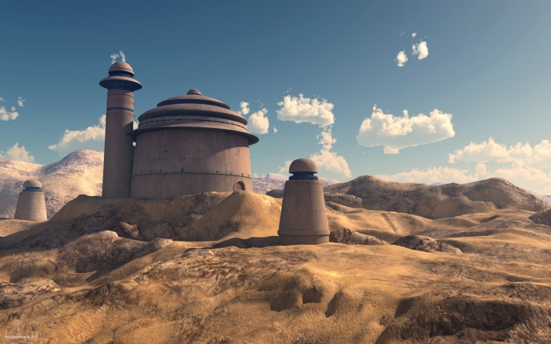 star, landscapes, dark, wars, 1080P, sith, desert, mountains, tatooine, sand, clouds, palace, jabba, stars
