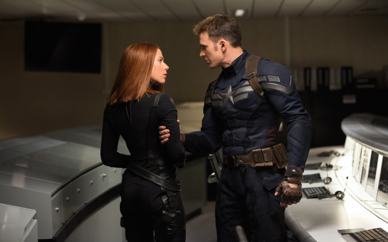 Entertainment, winter, Steve Rogers, armor, HD, Action, Scarlett Johansson, Black Widow, soldier, fantasy, Captain America The Winter Soldier, 2014, Chris Evans