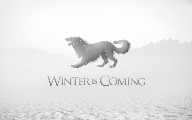  full length, motion, western script, outdoors, sign, Winter Is Coming, sky, nature, digital composite, coming, representation, one animal, communication