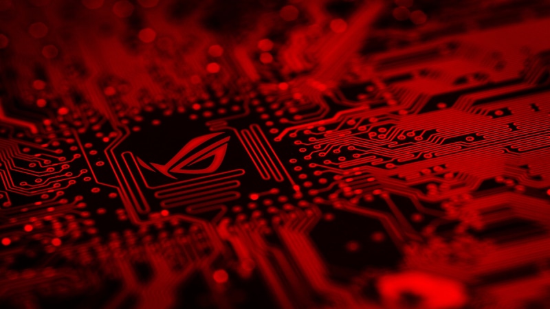technology, 4K, Republic of Gamers, PC gaming, hardware, computer, tilt shift, motherboards, ASUS