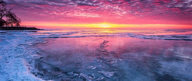 ice, 2K, ultra-wide, photography